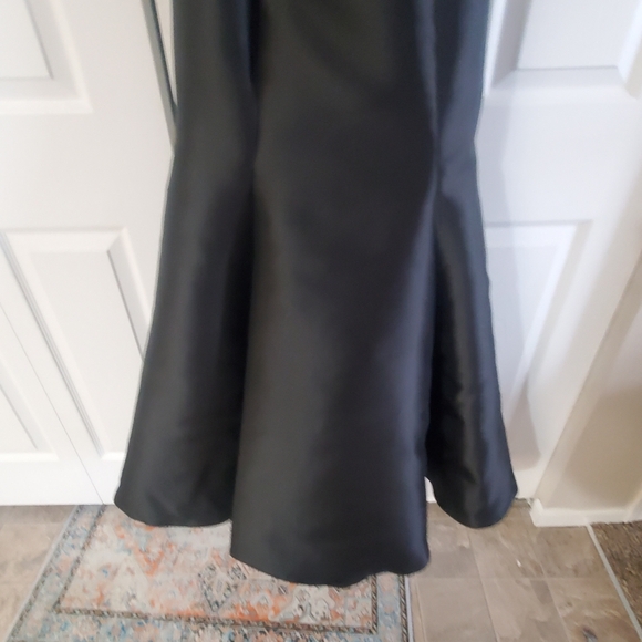 Wink Prom Black 2 Piece Set. Prom Evening Cocktail. Sz 2 Mermaid Skirt Lace Sati - Picture 3 of 16